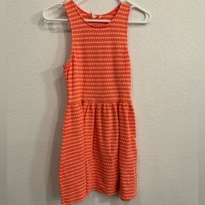 Coral and Peach Dress by Frenchi